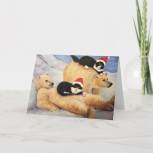 TARJETA FESTIVA EL EXPRESO POLAR