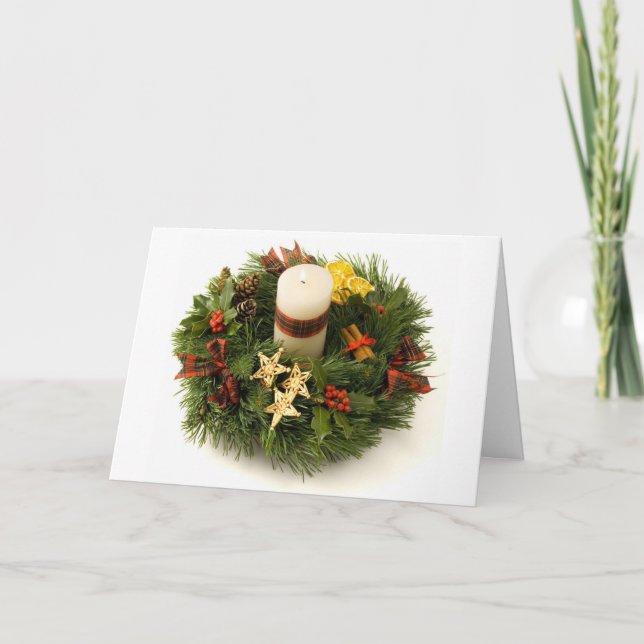 Tarjeta Festiva El famoso Papa Francisco citó a Navidades (Anverso)