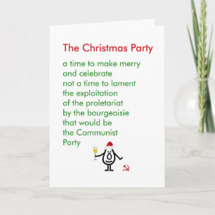 Tarjeta Festiva El Fiesta de los Navidades - un poema de Navidades