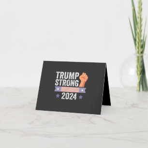 Tarjeta Festiva El fuerte regalo de las elecciones patrióticas est