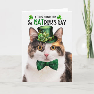 Tarjeta Festiva El gracioso encanto del Día de St CATrick
