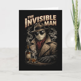 Tarjeta Festiva El hombre invisible