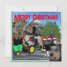 Tarjeta Festiva El Jardín de la Cocina repleto