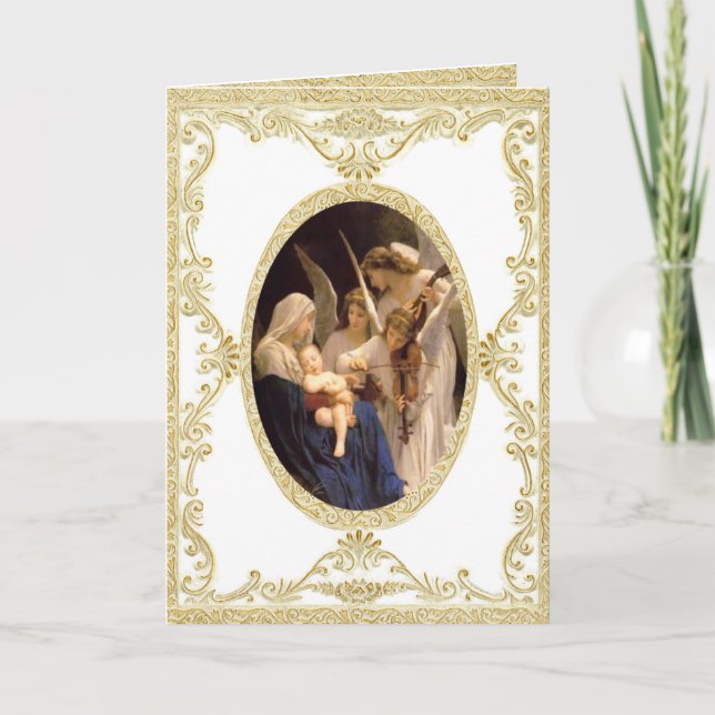 Tarjeta Festiva El jugar para Jesús (Anverso)