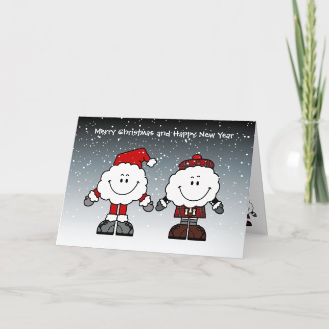 Tarjeta Festiva El McClouds (Anverso)