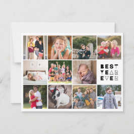 Tarjeta Festiva El mejor año moderno de la historia 11 Personaliza