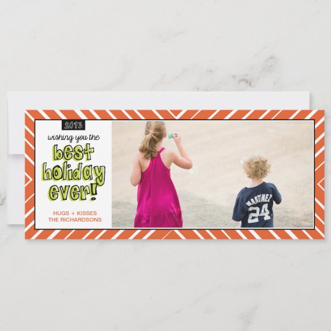 Tarjeta Festiva ¡El mejor feriado de la historia! (Anverso)