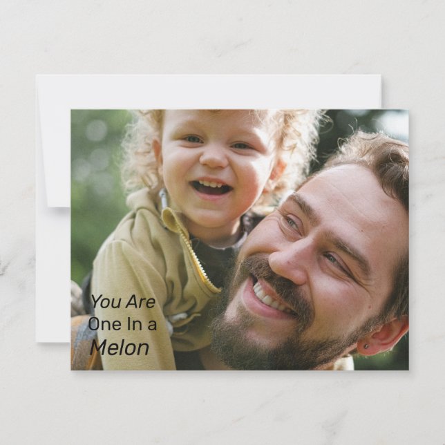 Tarjeta Festiva El mejor papá del mundo (Anverso)