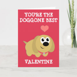 Tarjeta Festiva El mejor San Valentín de perros