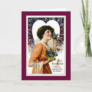 Tarjeta Festiva El mensaje de amor