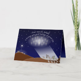 Tarjeta Festiva El Miedo No, Para Ver