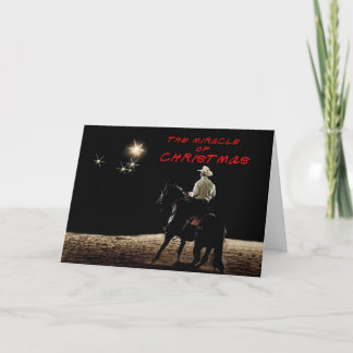 Tarjeta Festiva El milagro de los Navidades