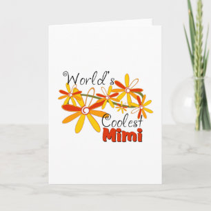 Tarjeta Festiva El Mimi más fresco del mundo floral