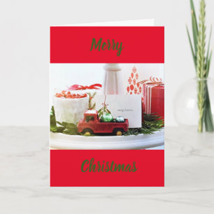 TARJETA FESTIVA EL MOMENTO MÁS MARAVILLOSO DEL AÑO "NAVIDADES"