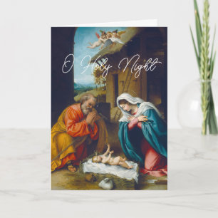 Tarjeta Festiva El nacimiento de Jesús Niño Felicitaciones de Navi