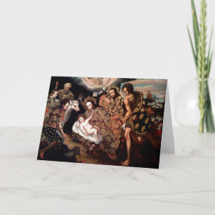 Tarjeta Festiva El niño de Cristo