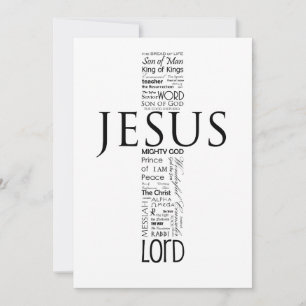 Tarjeta Festiva El nombre de Jesús