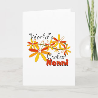 Tarjeta Festiva El nonni más rico del mundo floral