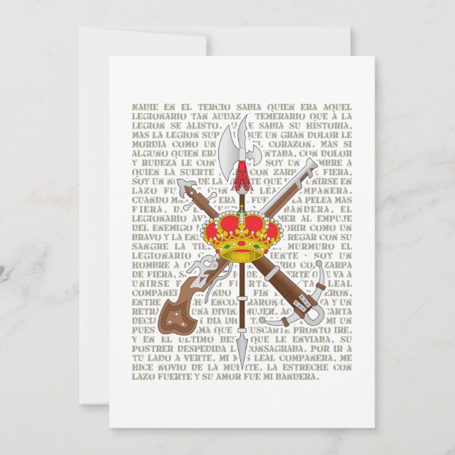 Tarjeta Festiva El novio de la muerte (Anverso)