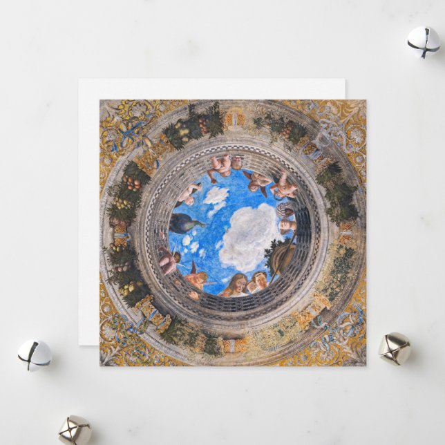 Tarjeta Festiva El Oculus, Cámara de Bridas, Cámara Picta (Anverso/Reverso In Situ)