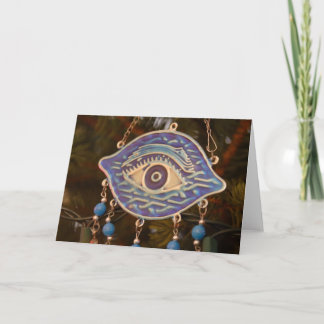 Tarjeta Festiva El ojo en el árbol
