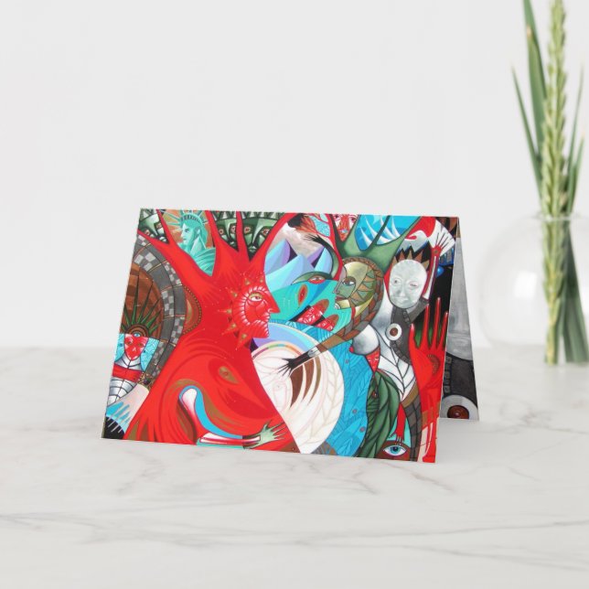 Tarjeta Festiva El pasado adiós (Anverso)