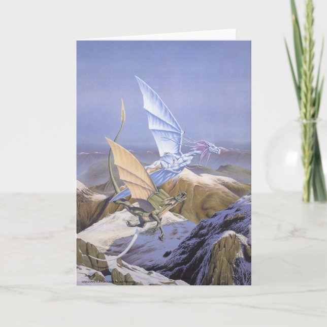 TARJETA FESTIVA EL PATIO DEL DRAGÓN (Anverso)