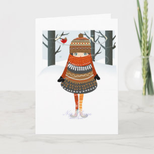 Tarjeta Festiva El pellizco del helada