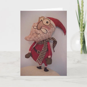 Tarjeta Festiva El pequeño santo Nick