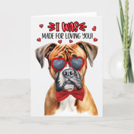 Tarjeta Festiva El perro de la barcaza te ama El día de San Valent