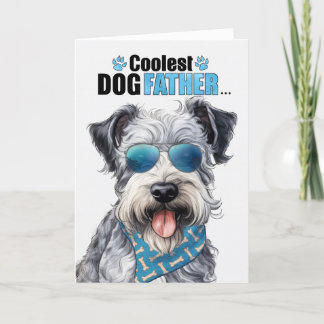Tarjeta Festiva El perro más frío de Pumi el día del padre