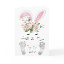 El primer conejo de Pascua de la Nieta