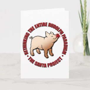 Tarjeta Festiva El Proyecto Santa