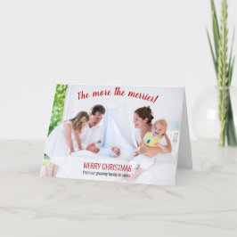 Tarjeta Festiva El Recién nacido fotográfico más atractivo