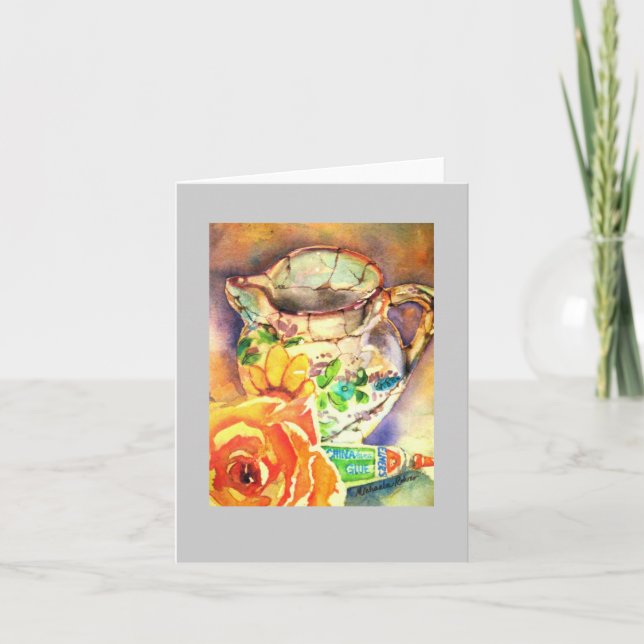 Tarjeta Festiva El regalo de Darrel (Anverso)