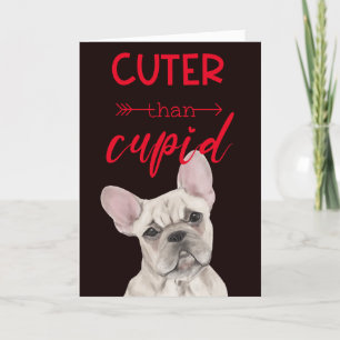 Tarjeta Festiva El San Valentín más lindo de tu Bulldog Francés