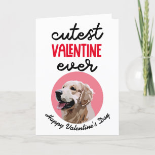 Tarjeta Festiva El San Valentín más lindo de tu Perro de Oro