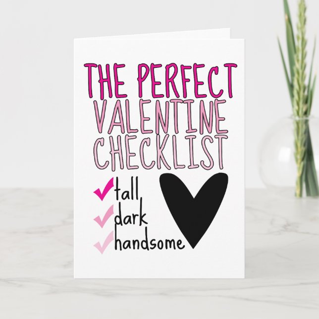 Tarjeta Festiva El San Valentín perfecto (Anverso)