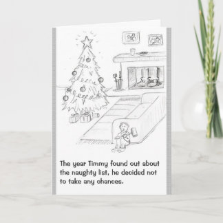 Tarjeta Festiva El seguro de Timmy