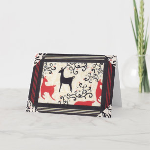 Tarjeta Festiva El sentimiento de los Navidades