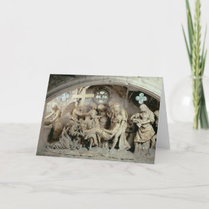 Tarjeta Festiva El sepulcro de Pascua, 1554-64 (piedra)