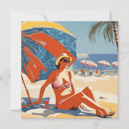 Tarjeta Festiva El Sol En La Riviera