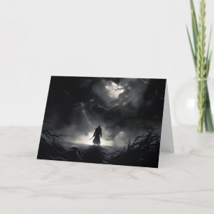 Tarjeta Festiva El Stormwalker de Halloween