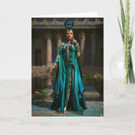 Tarjeta Festiva El Templo Isis