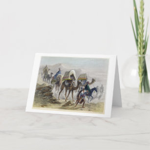 Tarjeta Festiva El tren del camello, de 'Constantinopla y del Blac