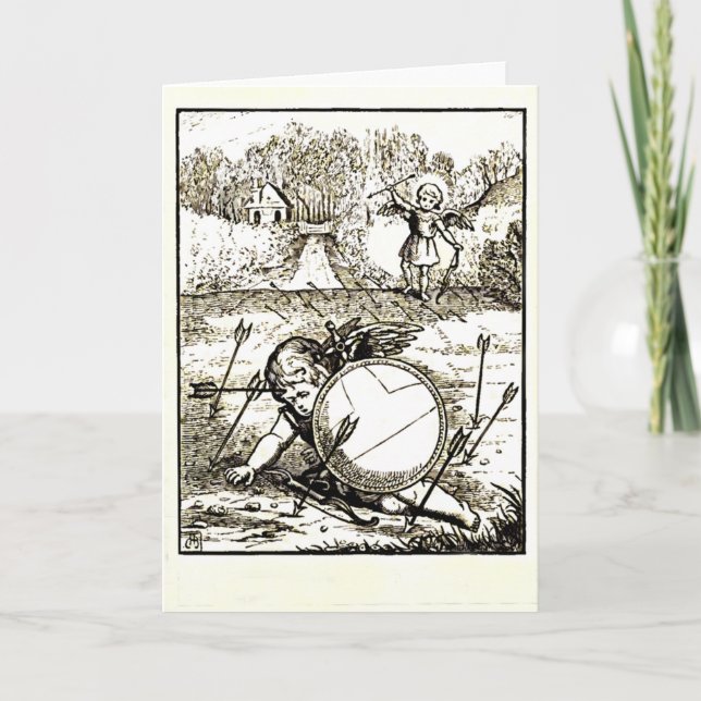 Tarjeta Festiva El triunfo de Cupido (Anverso)