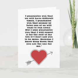 Tarjeta Festiva El único que conoces el camino a mi corazón vacaci