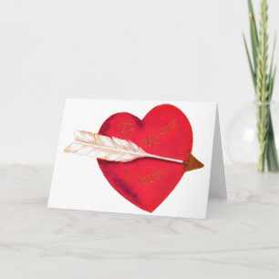 Tarjeta Festiva El viejo corazón de San Valentín
