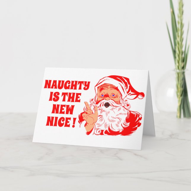Tarjeta Festiva El Viejo Santa , El Rato Es El Nuevo Niza (Anverso)