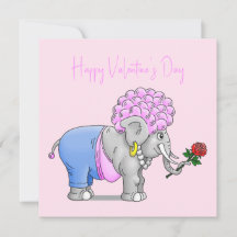 Elefante del Día de San Valentín